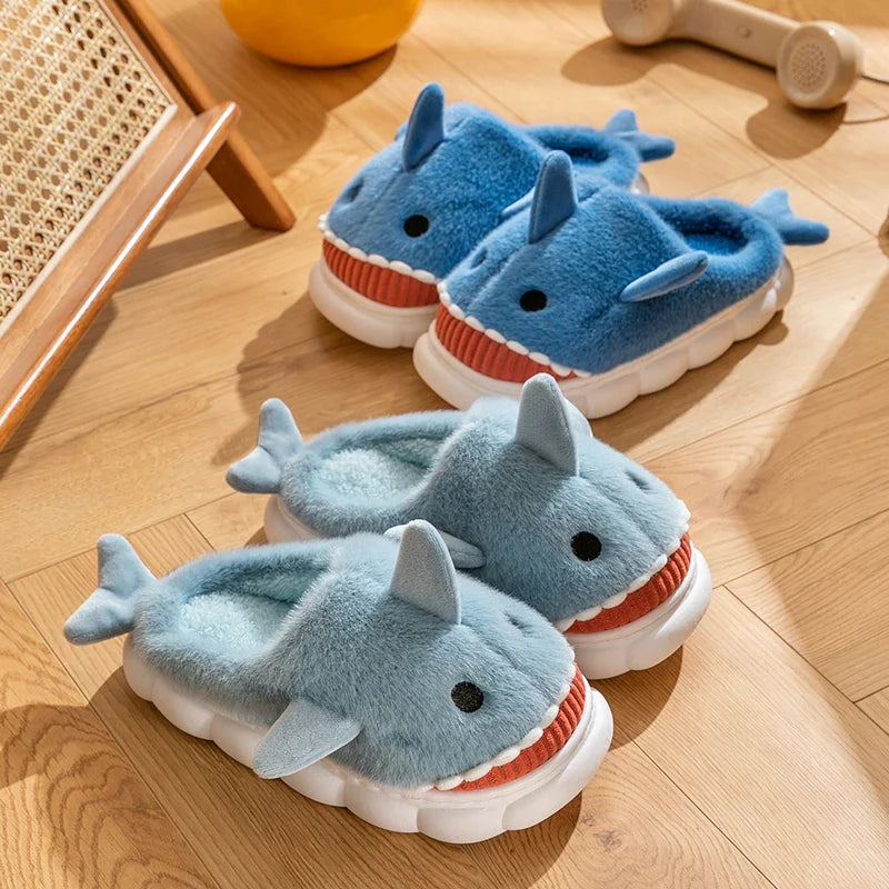 Cozy Cartoon Fuzzy Slippers