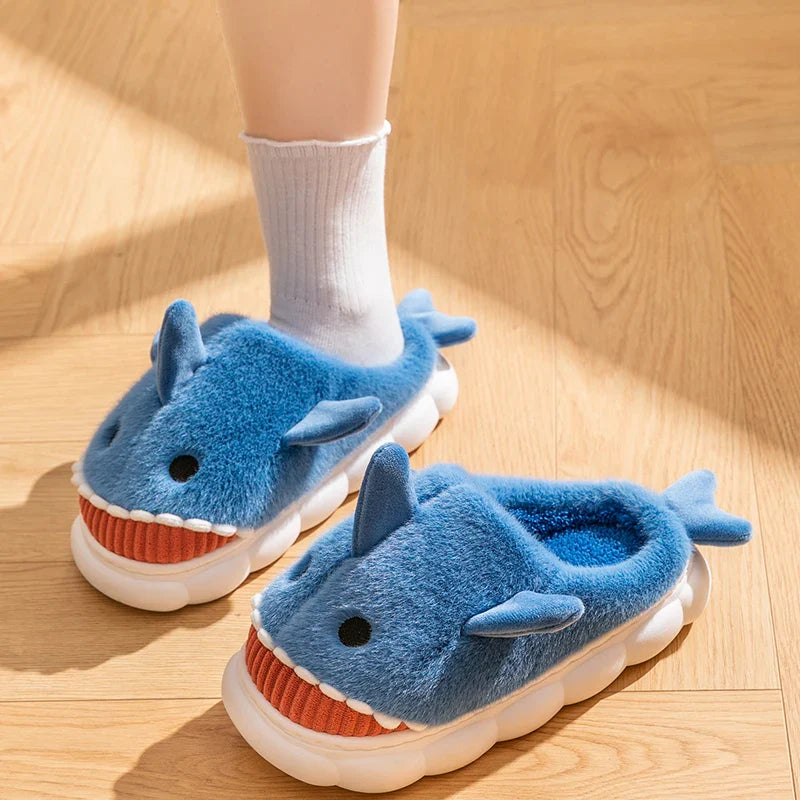 Cozy Cartoon Fuzzy Slippers