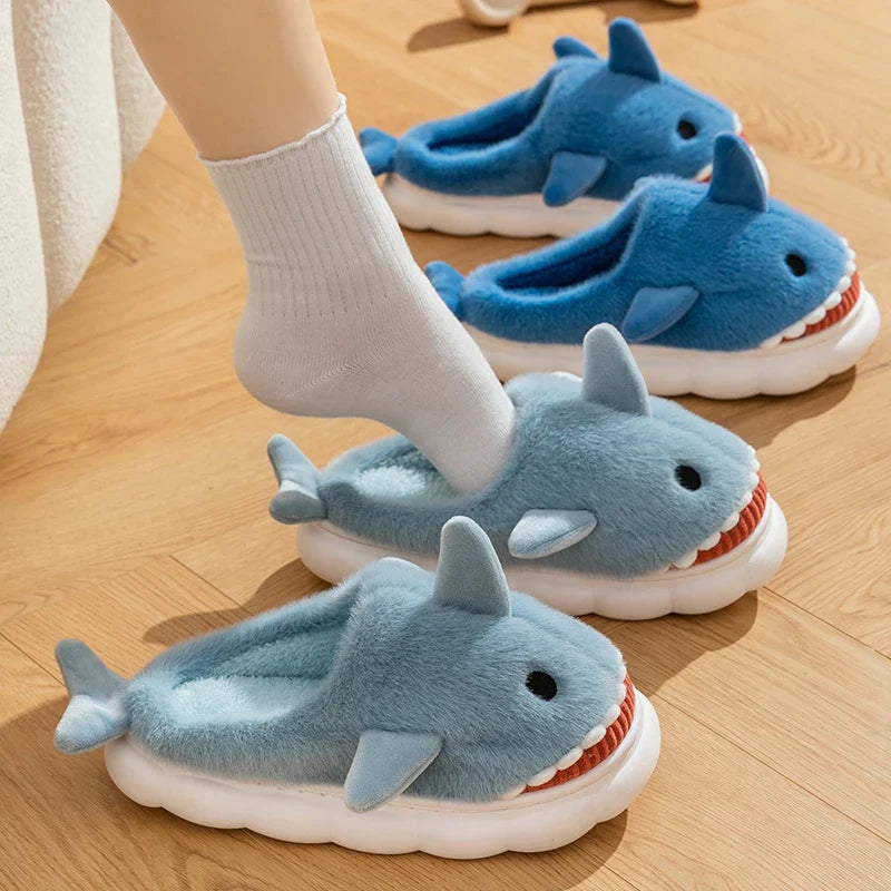 Cozy Cartoon Fuzzy Slippers